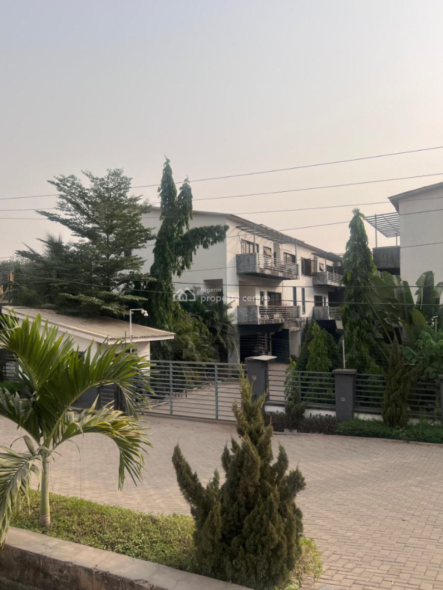 Fully Furnished and Serviced 4 Bedroom Terraced Duplex with Bq, Life Camp Main Opposite Stella Maris Fct Abuja, Life Camp, Abuja, Terraced Duplex for Rent