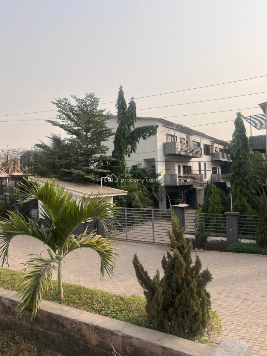 Fully Furnished and Serviced 4 Bedroom Terraced Duplex with Bq, Life Camp Main Opposite Stella Maris Fct Abuja, Life Camp, Abuja, Terraced Duplex for Rent