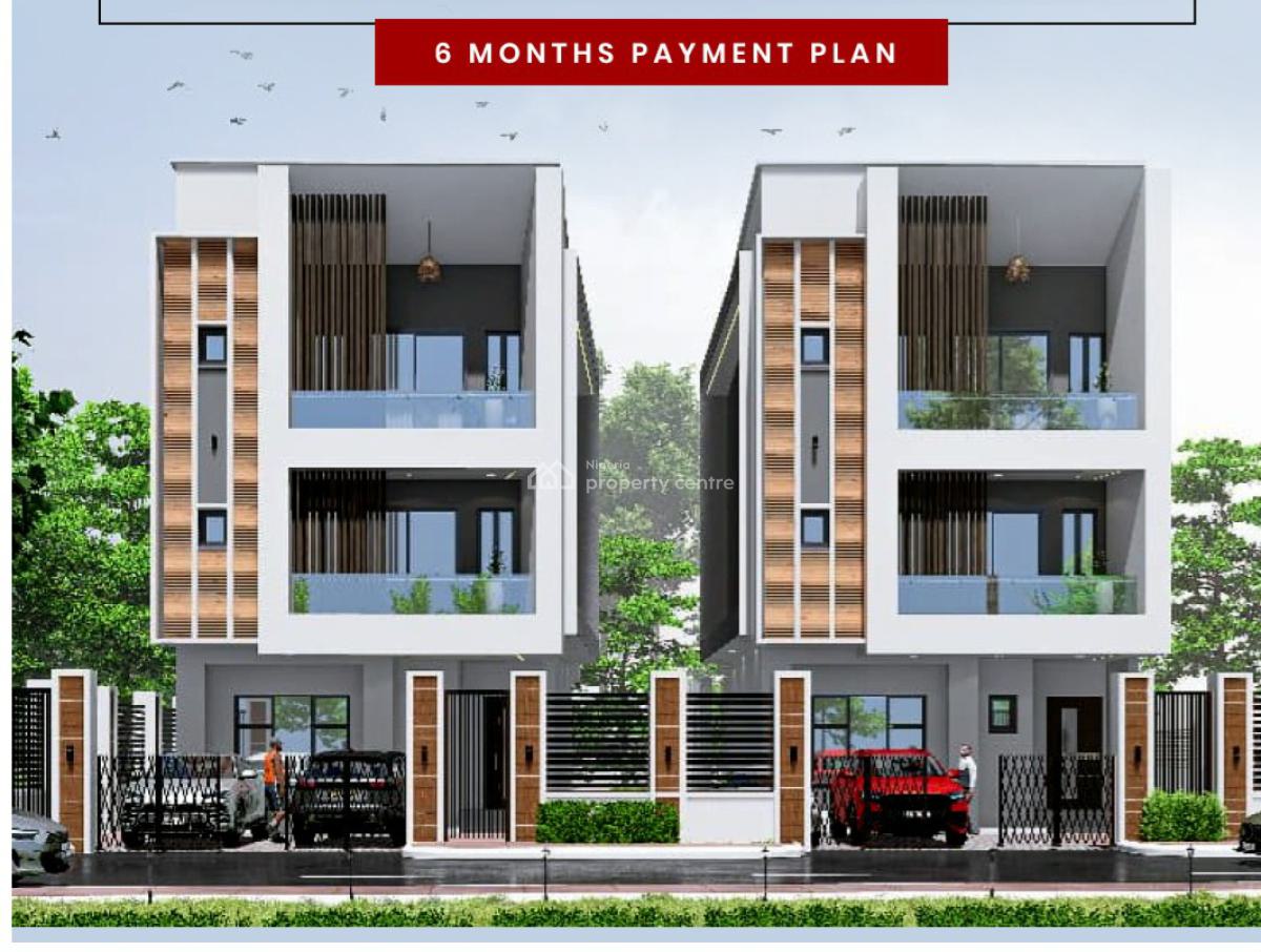 4 Bedroom Duplex with Bq, Omole Phase 2, Ikeja, Lagos, Terraced Duplex for Sale