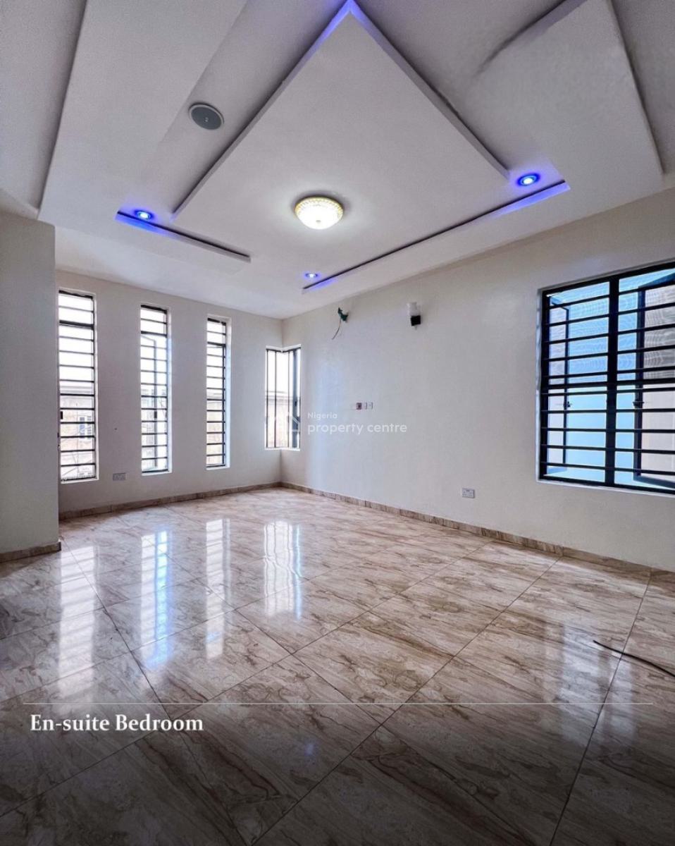 4-bedroom Duplex with a Bq ,self Compound, Conservation Road, Lekki, Lagos, Semi-detached Duplex for Rent