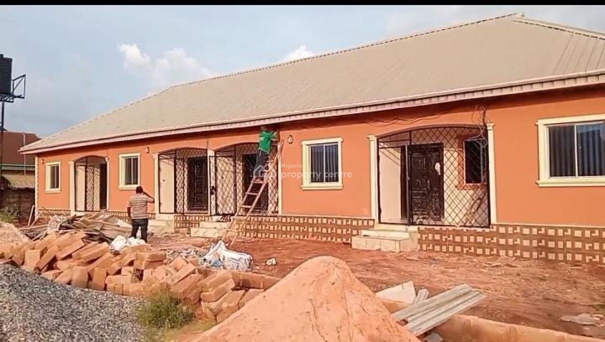 New 4 Flats,2 Bedrooms Each, at Obe ,off Sapele Road Benin City. Edo State., Oredo, Edo, House for Sale