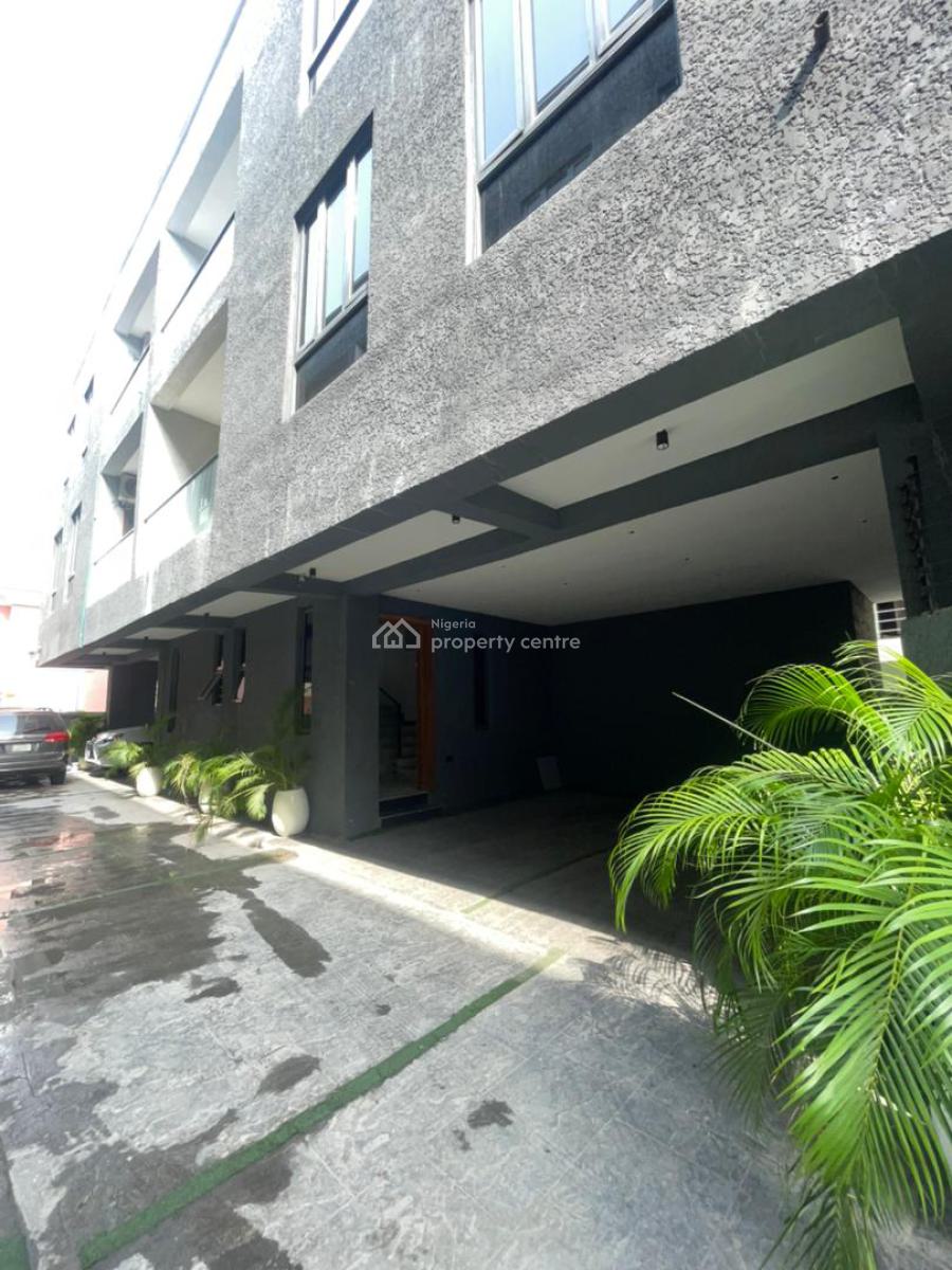 4 Bedroom Terrace Townhouse with Bq, Lekki Phase 1, Lekki, Lagos, Terraced Duplex for Rent