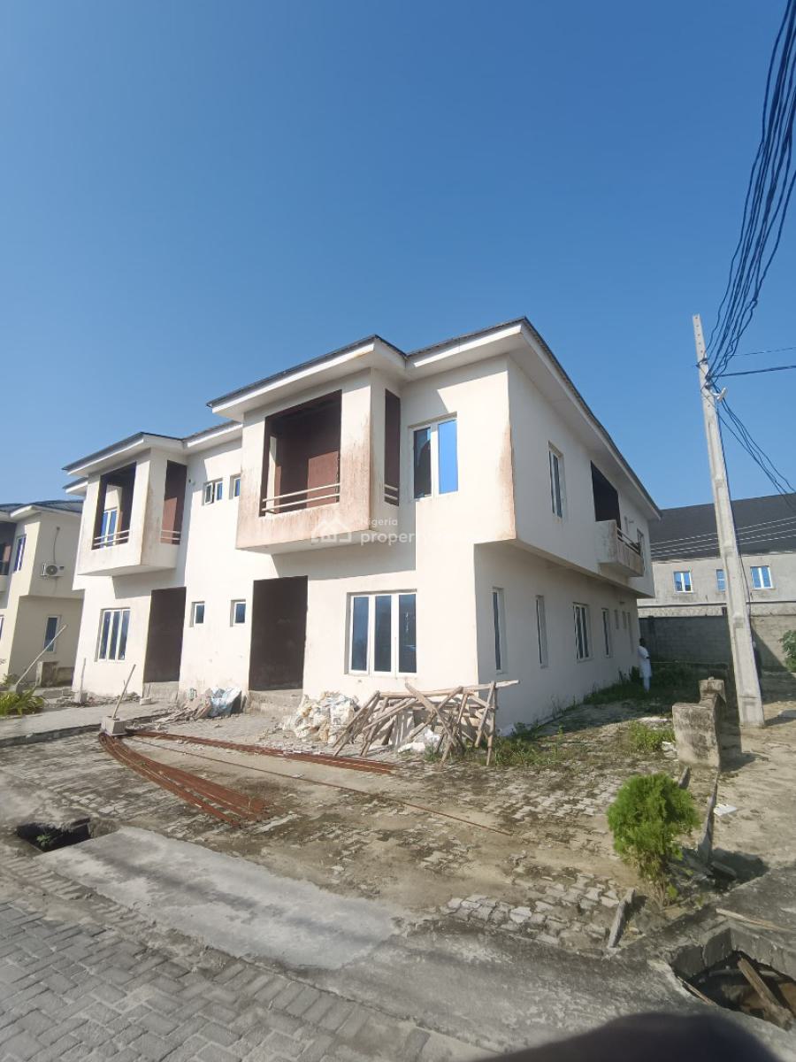 House 4 Bedroom Semi-detached Duplex, Meridian Park Estate, Ibeju Lekki, Lagos, House for Sale