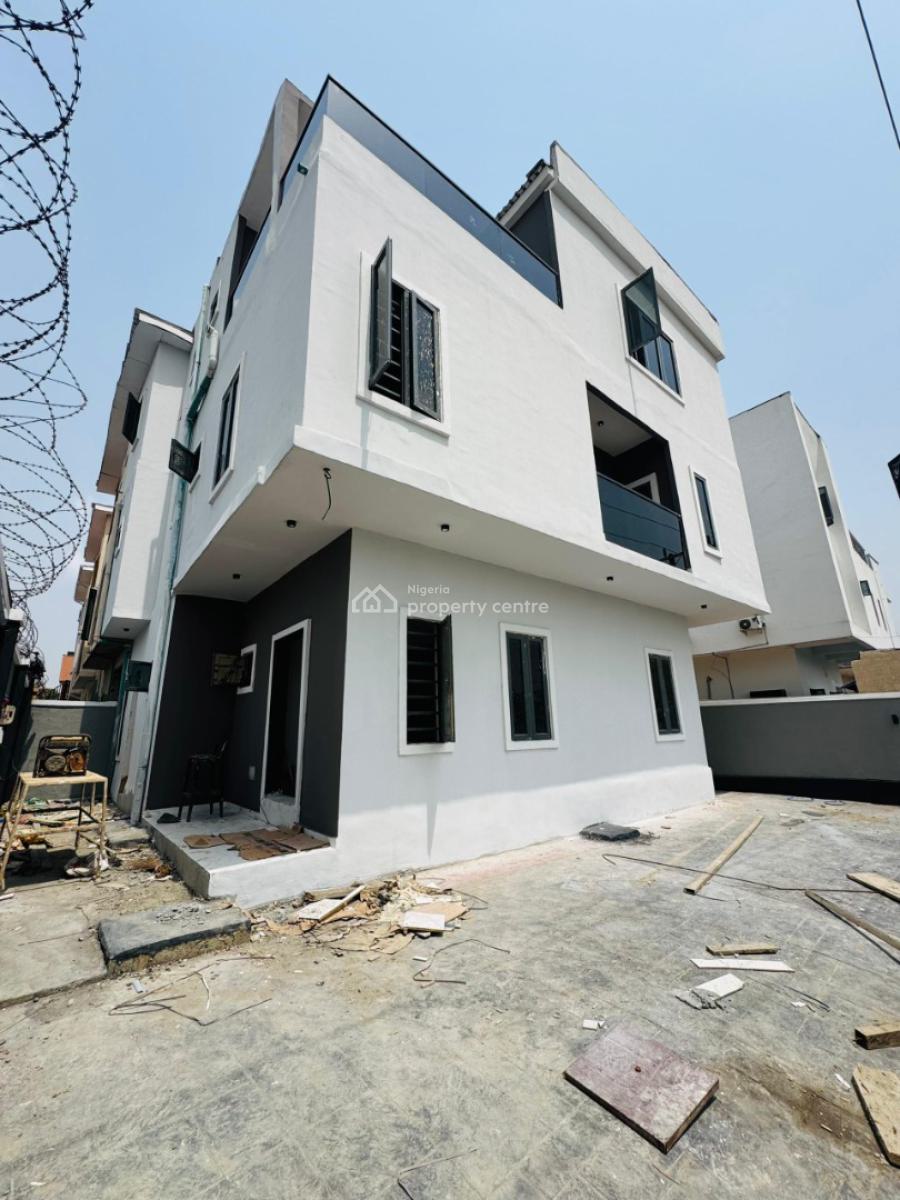 Gigantic 4 Bedroom Semi-detached Duplex with Bq, Fantastic Built 4 Bedroom Semi Detached Duplex Within an Estate, Gra, Ogudu, Lagos, Semi-detached Duplex for Sale