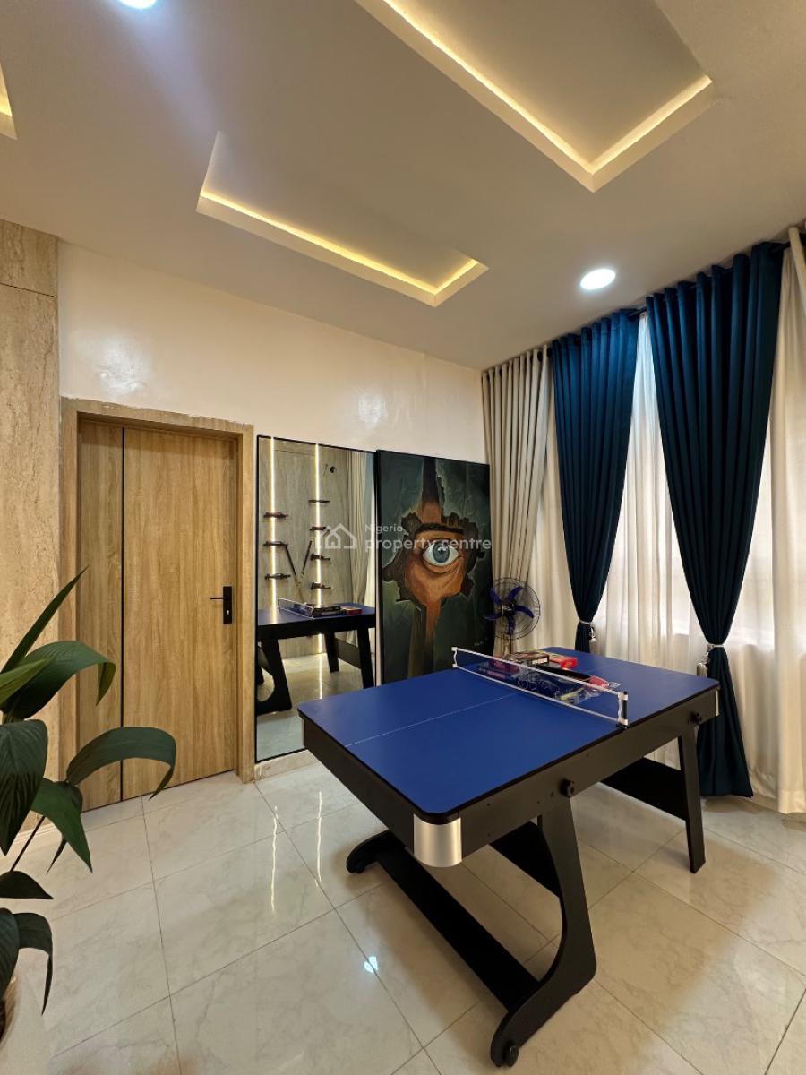 Exquisitely Furnished 3-bedroom Maisonette, Meadow Hall Way, Ikate, Lekki, Lagos, House Short Let