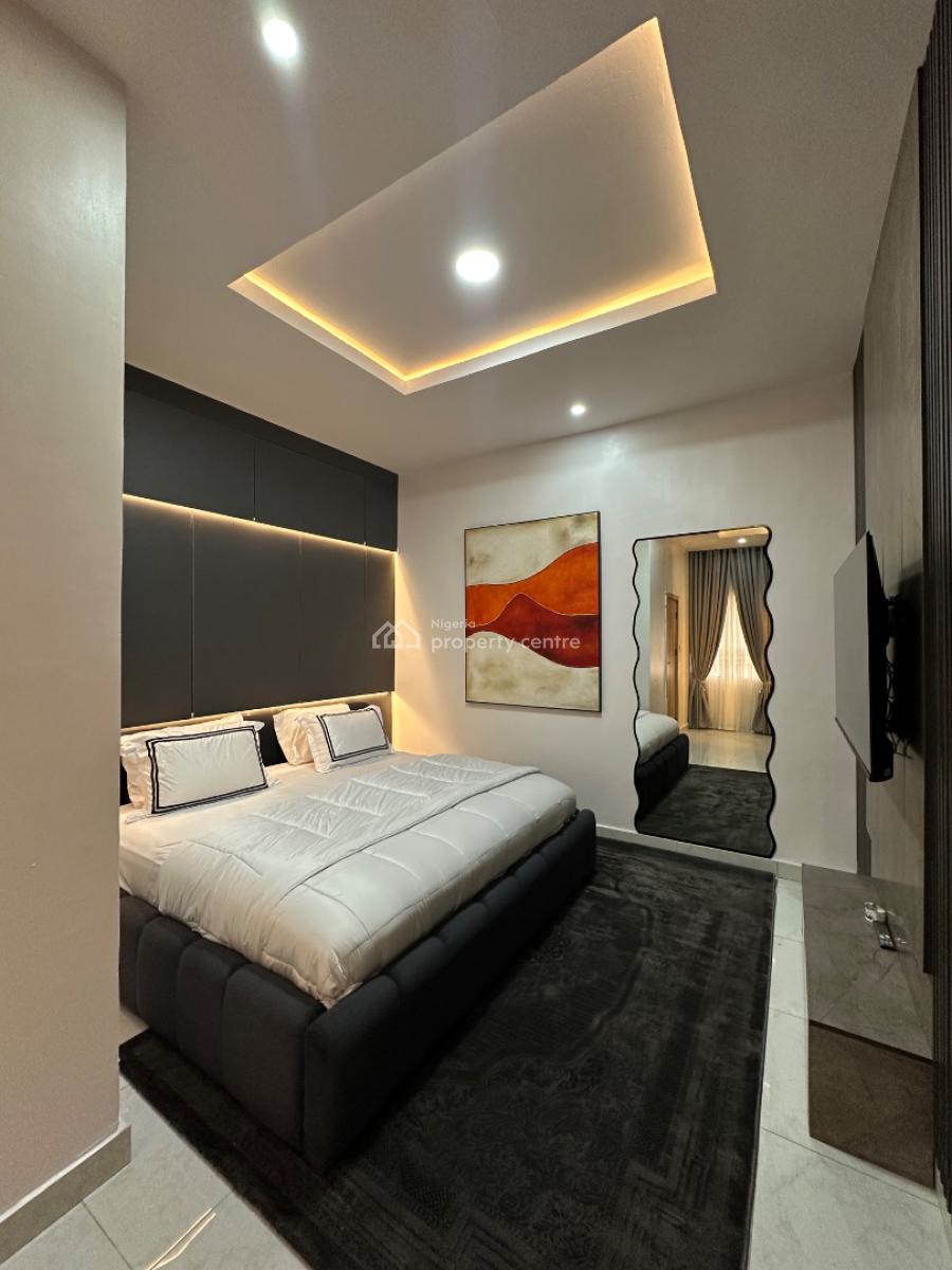 Exquisitely Furnished 3-bedroom Maisonette, Meadow Hall Way, Ikate, Lekki, Lagos, House Short Let