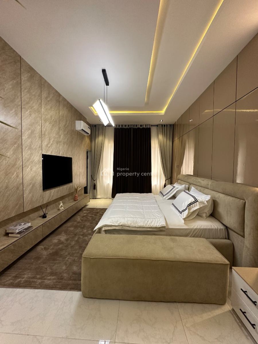 Exquisitely Furnished 3-bedroom Maisonette, Meadow Hall Way, Ikate, Lekki, Lagos, House Short Let