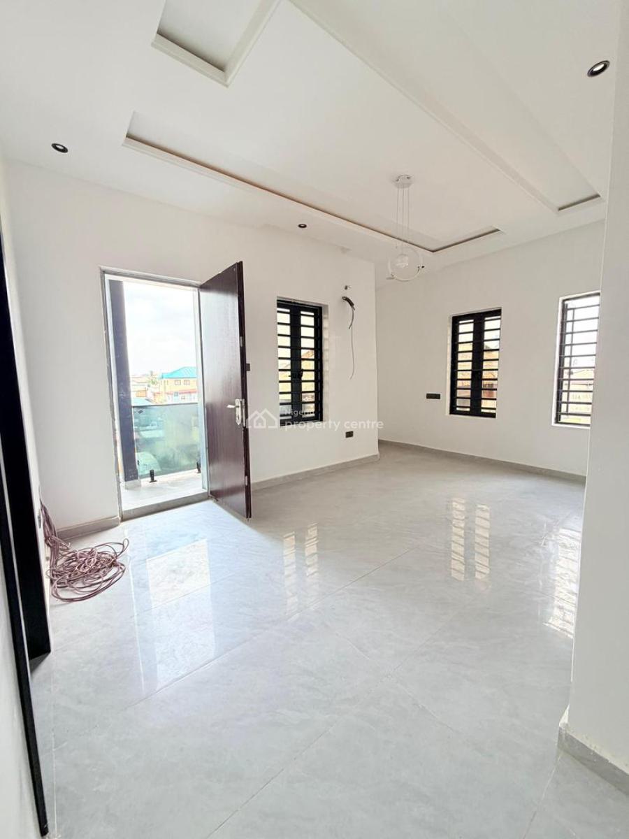 Newly Built 5 Bedrooms Terraced Duplex with a Room Bq, Airport Road, Ajao Estate, Ikeja, Lagos, Terraced Duplex for Sale