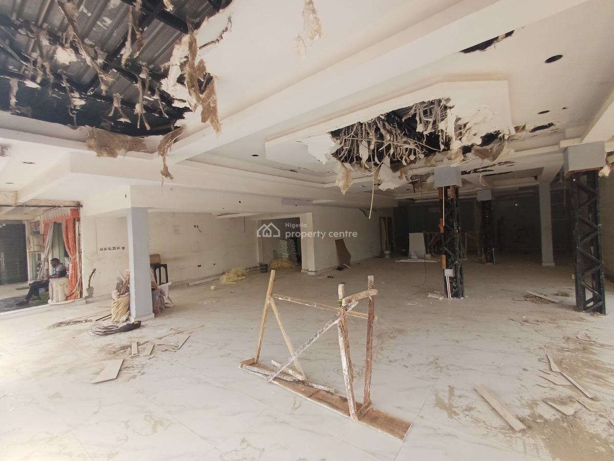 180sqm Shop / Office Space on The First Floor in Traffic Area, Wuse 2, Abuja, Shop for Rent