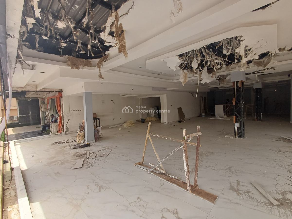 180sqm Shop / Office Space on The First Floor in Traffic Area, Wuse 2, Abuja, Shop for Rent