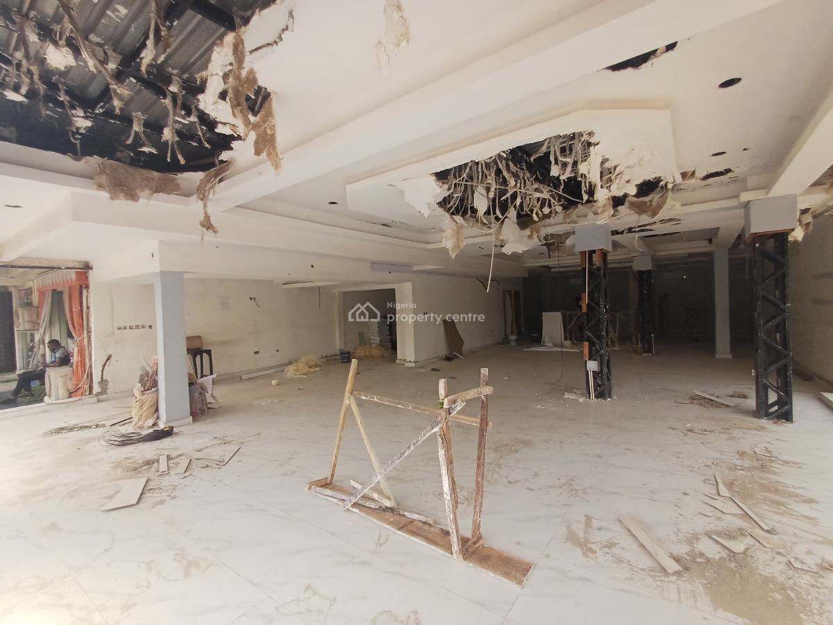 180sqm Shop / Office Space on The First Floor in Traffic Area, Wuse 2, Abuja, Shop for Rent