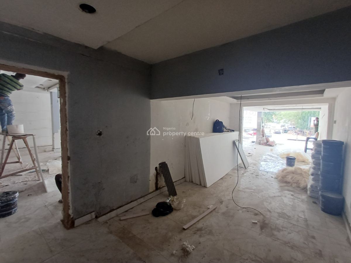 180sqm Shop / Office Space on The First Floor in Traffic Area, Wuse 2, Abuja, Shop for Rent