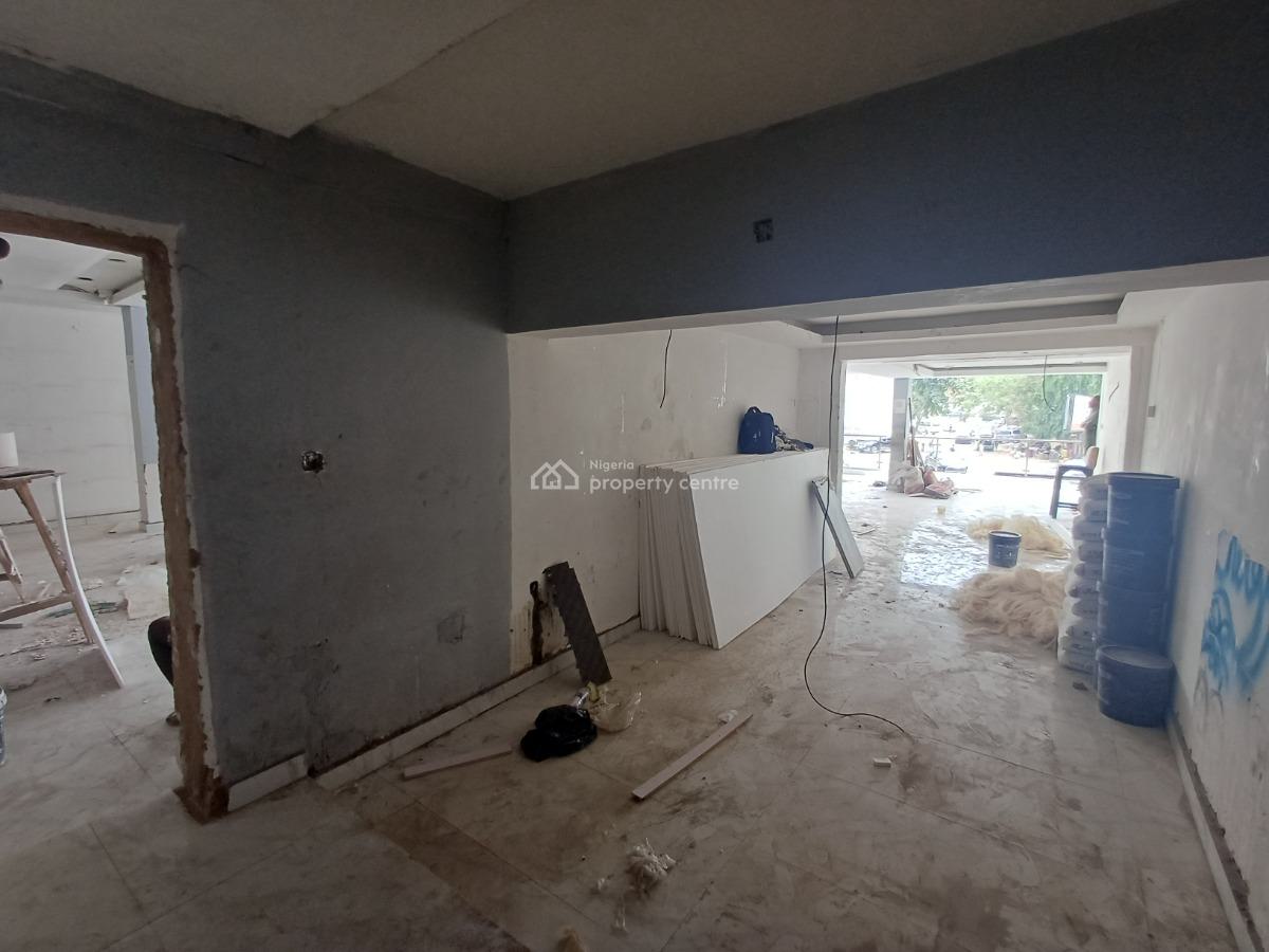 180sqm Shop / Office Space on The First Floor in Traffic Area, Wuse 2, Abuja, Shop for Rent