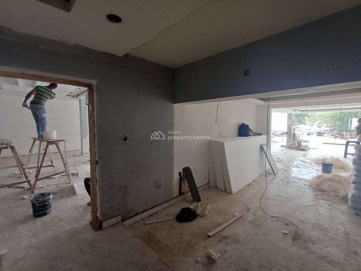 180sqm Shop / Office Space on The First Floor in Traffic Area, Wuse 2, Abuja, Shop for Rent