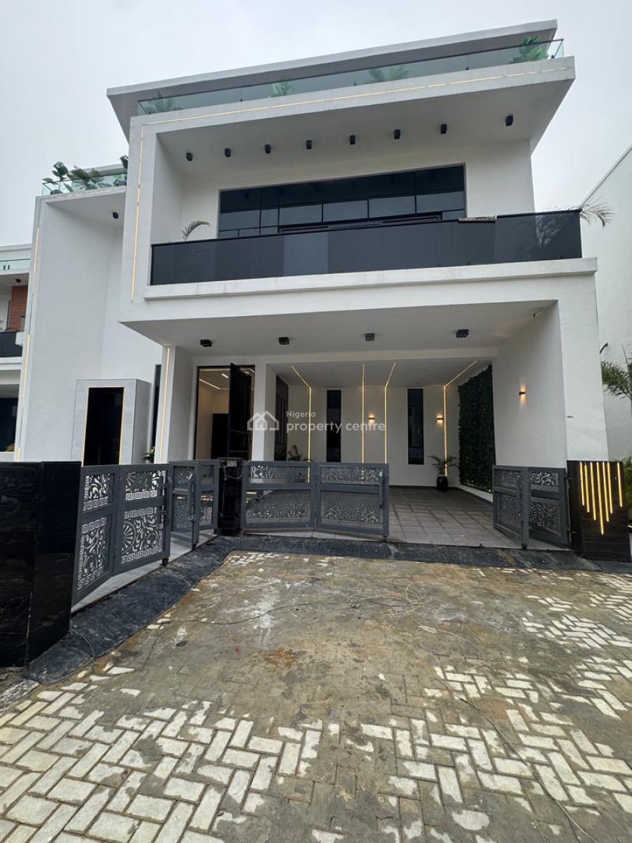 Newly Built 5 Bedrooms Luxury Detached Duplex with a Swimming Pool, Cinema, Chevron, Lekki, Lagos, Detached Duplex for Sale