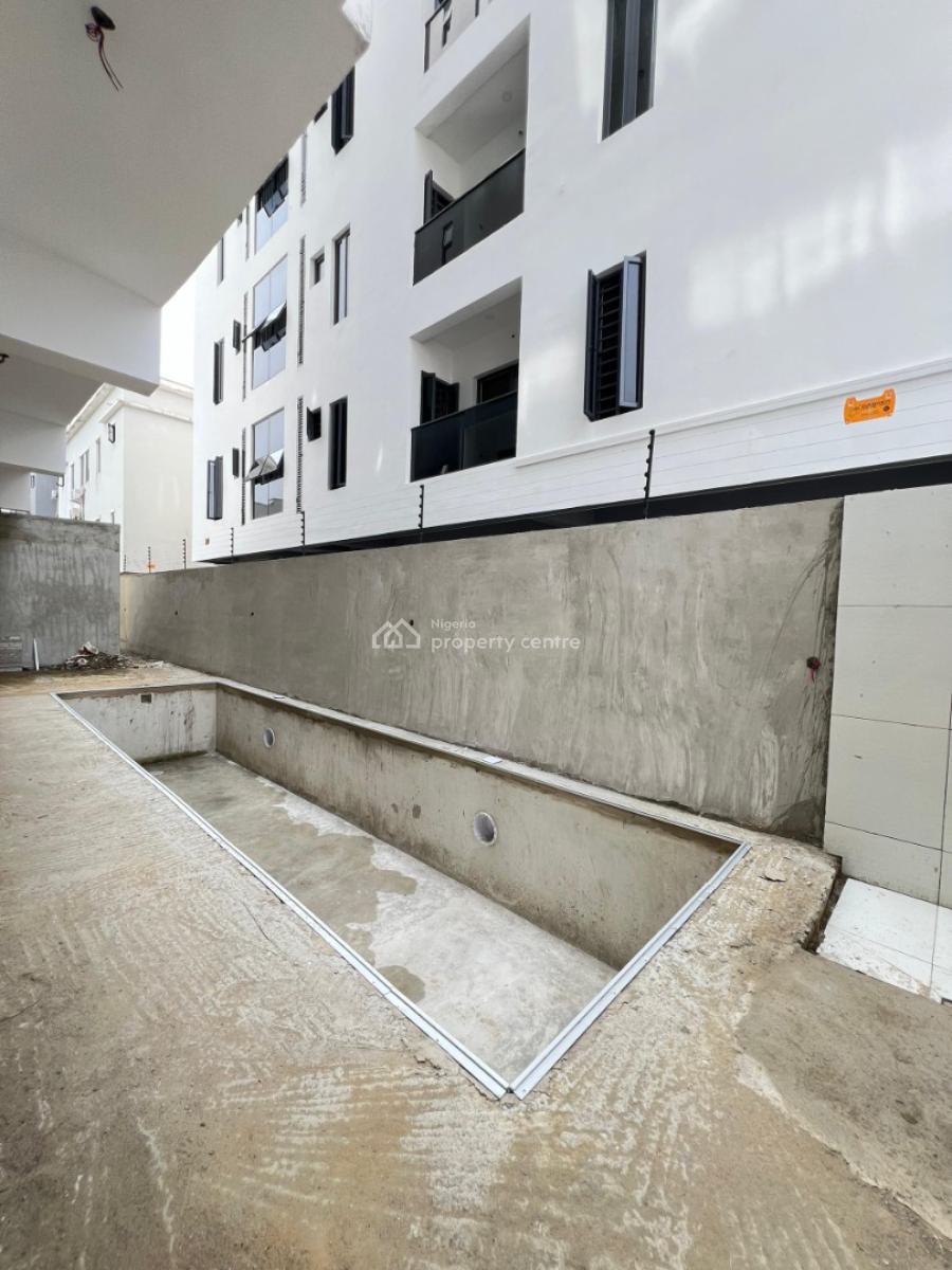 Lovely 2 Bedroom Apartment with a Pool and an Elevator, Ikate, Lekki, Lagos, Flat / Apartment for Sale