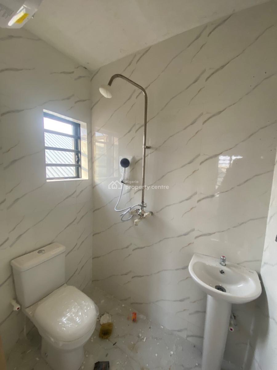 Brand New Two Bedroom Apartment Upstairs, Oliver Garden Estate Ogombo, Ajah, Lagos, Flat / Apartment for Rent