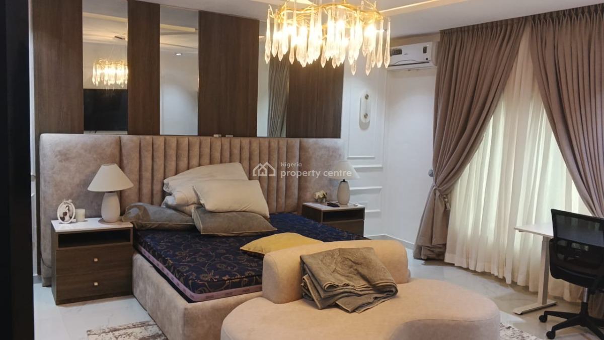 Fully Furnished 4 Bedroom Terrace Duplex with 30kva Inverter, Cyberville Estate, Ikate, Ikate, Lekki, Lagos, Terraced Duplex for Rent