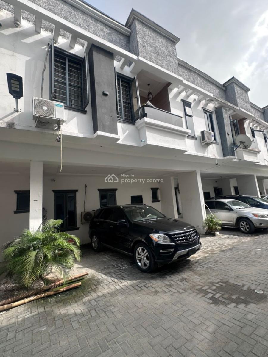 Well Detailed 4 Bed Terrace Duplex, Ikota, Lekki, Lagos, Terraced Duplex for Rent