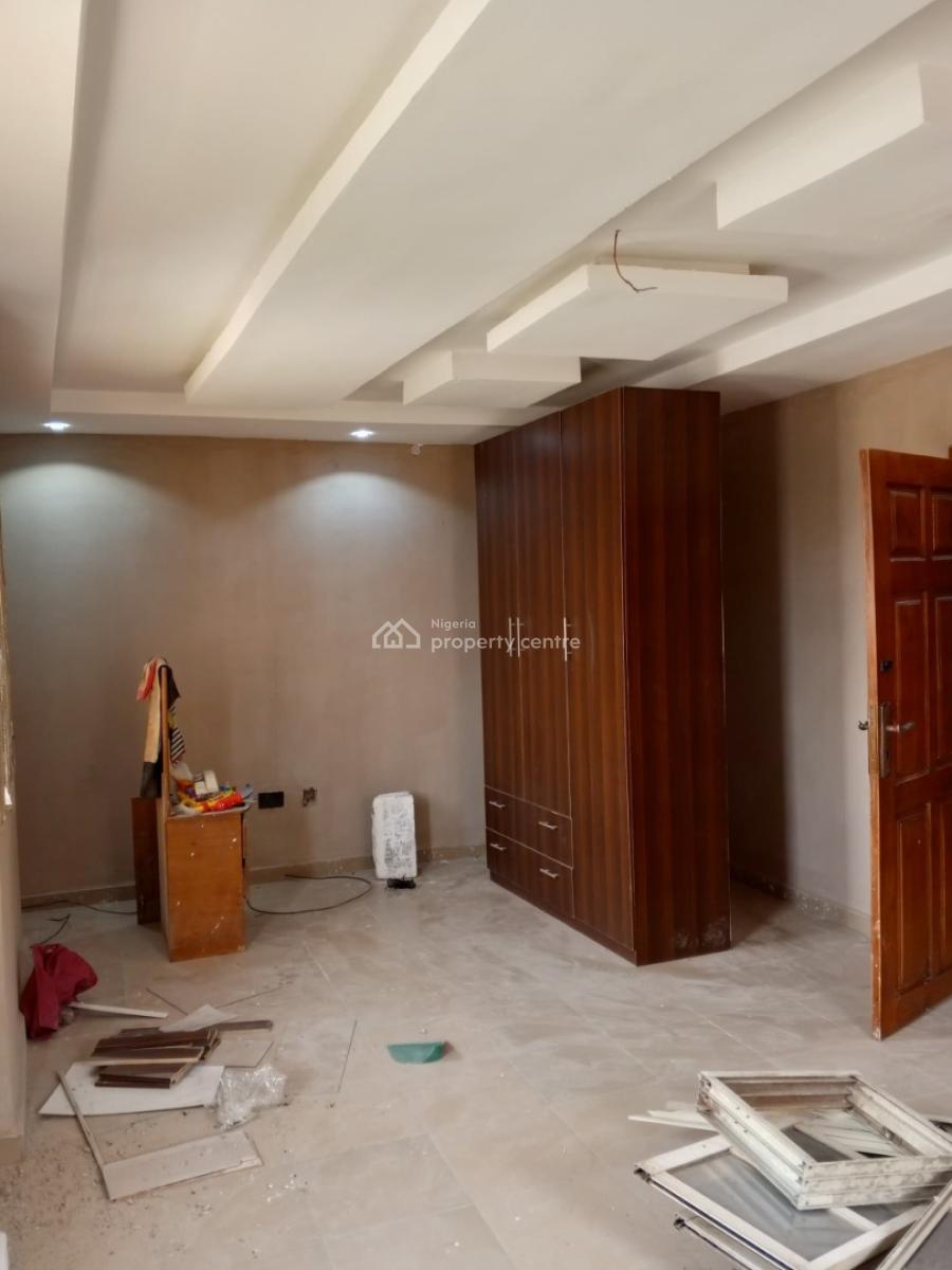 Newly Renovated 2brm Upstairs with Pop All Rooms Ensuite at Coker Alha, Obawole Ifako Ijaya Lga, Ogba, Ikeja, Lagos, Flat / Apartment for Rent