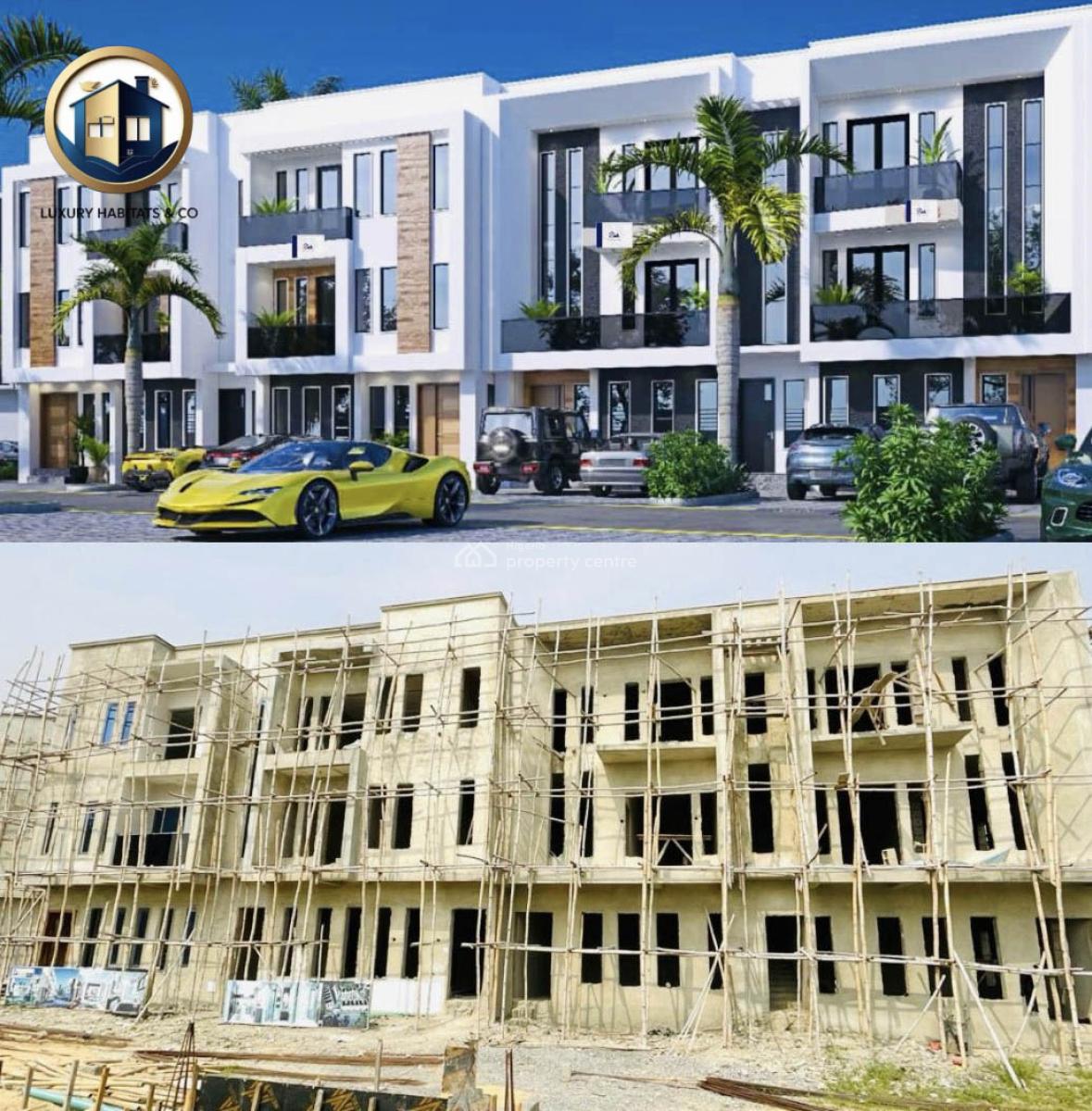 Newly Built 1, 2 and 3 Bedroom Apartments with Flexible Payment a, Opposite Lekki Gardens Phase Ii, Ajah, Lagos, Flat / Apartment for Sale