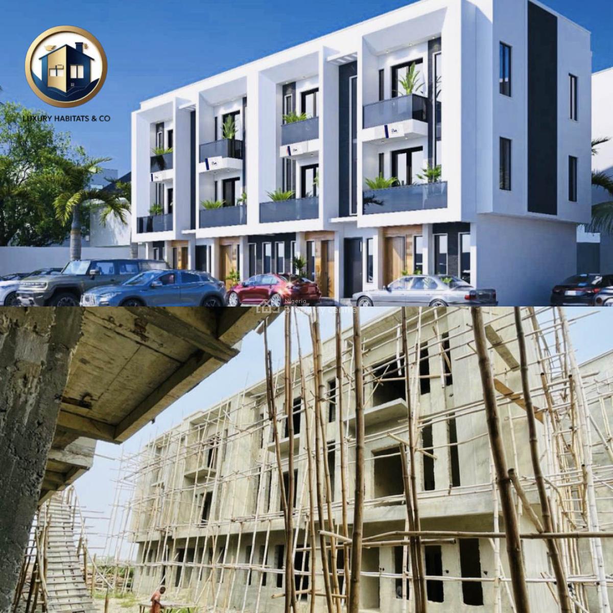 Newly Built 1, 2 and 3 Bedroom Apartments with Flexible Payment a, Opposite Lekki Gardens Phase Ii, Ajah, Lagos, Flat / Apartment for Sale