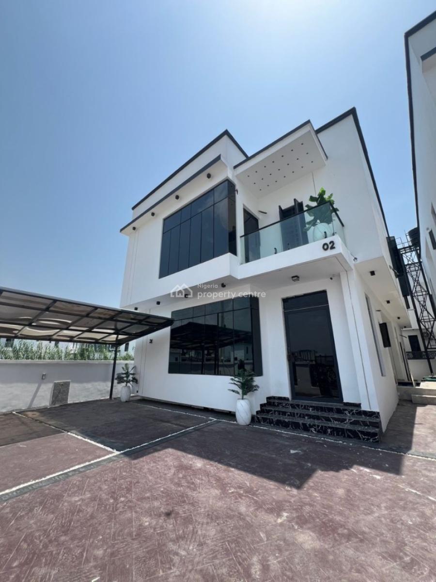 5 Bedroom Fully Detached Duplex with Bq, Orchid Road, Lekki, Lagos, Detached Duplex for Sale