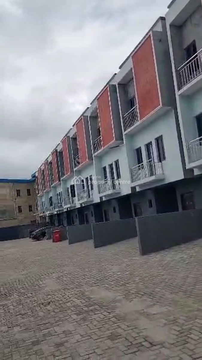 Distress Newly Built 4bedroom Terrace Duplex in Ajah, Abraham Adesanya, Lekki, Lagos, Terraced Duplex for Sale