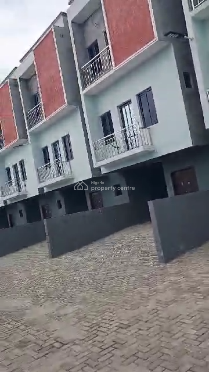 Distress Newly Built 4bedroom Terrace Duplex in Ajah, Abraham Adesanya, Lekki, Lagos, Terraced Duplex for Sale