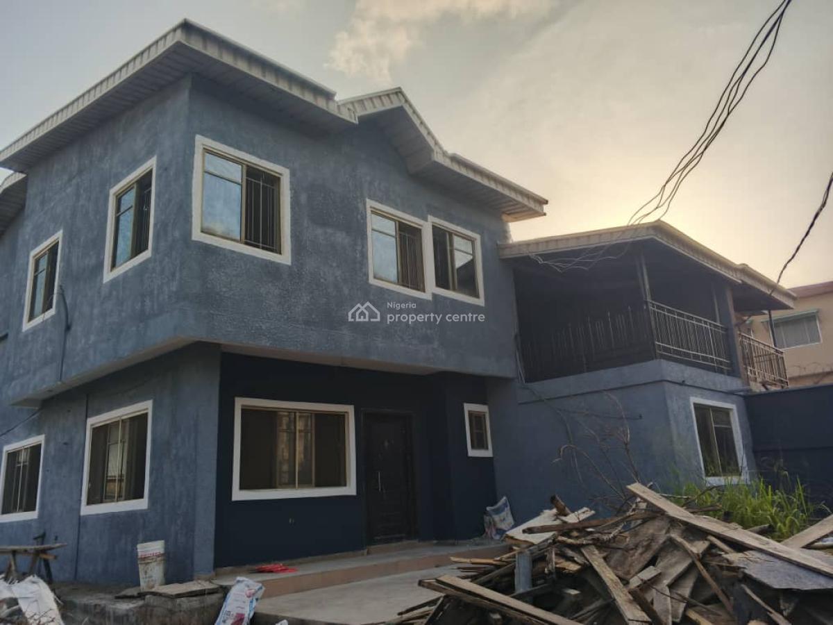 a 4 Bedroom House with Bq at Anthony Village, Maryland., Ajao Estate, Anthony, Maryland, Lagos, Semi-detached Duplex for Rent