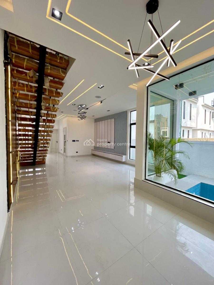 Expertly Detailed 5bedroom Detached Duplex with Swimming Pool, Ideal Family Home with Smart Home Automation, Bq, Ikota, Lekki, Lagos, Detached Duplex for Sale