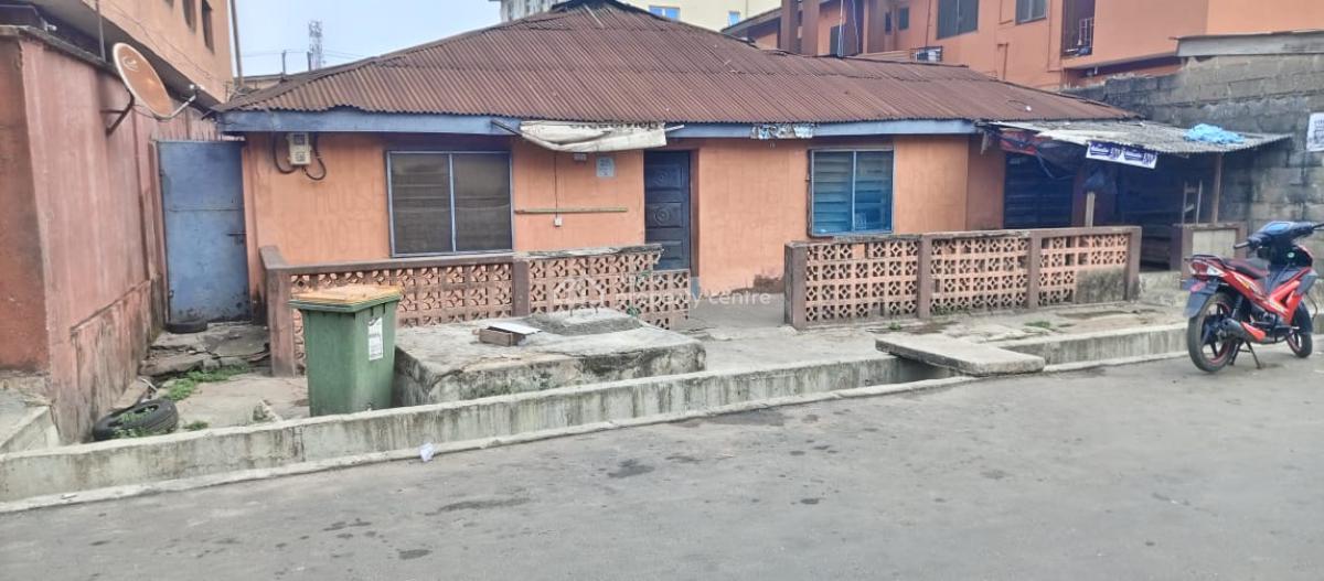 a Full Plot of Land with a Demolish-able Bungalow on It Is Out, Anifowoshe, Ikeja, Lagos, Land for Sale