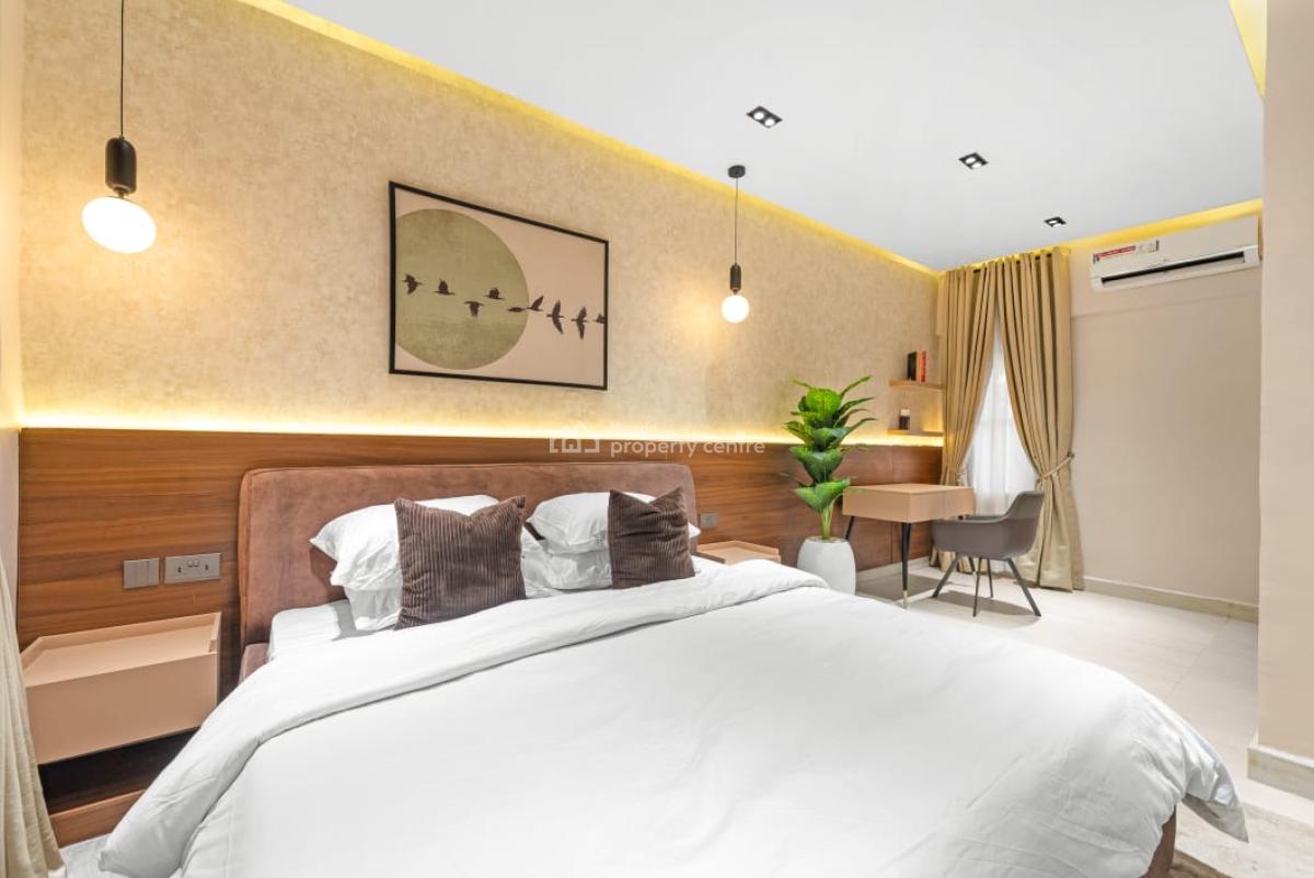 Luxurious 1 Bedroom Apartment with Great Amenities, Rev Ogunbiyi Street, Ikeja Gra, Ikeja, Lagos, Flat / Apartment Short Let