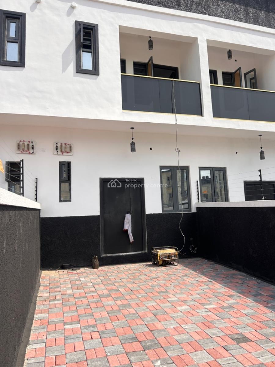 Newly Built 3 Bedroom Semidetached Self Compound, Sangotedo, Ajah, Lagos, Semi-detached Duplex for Rent