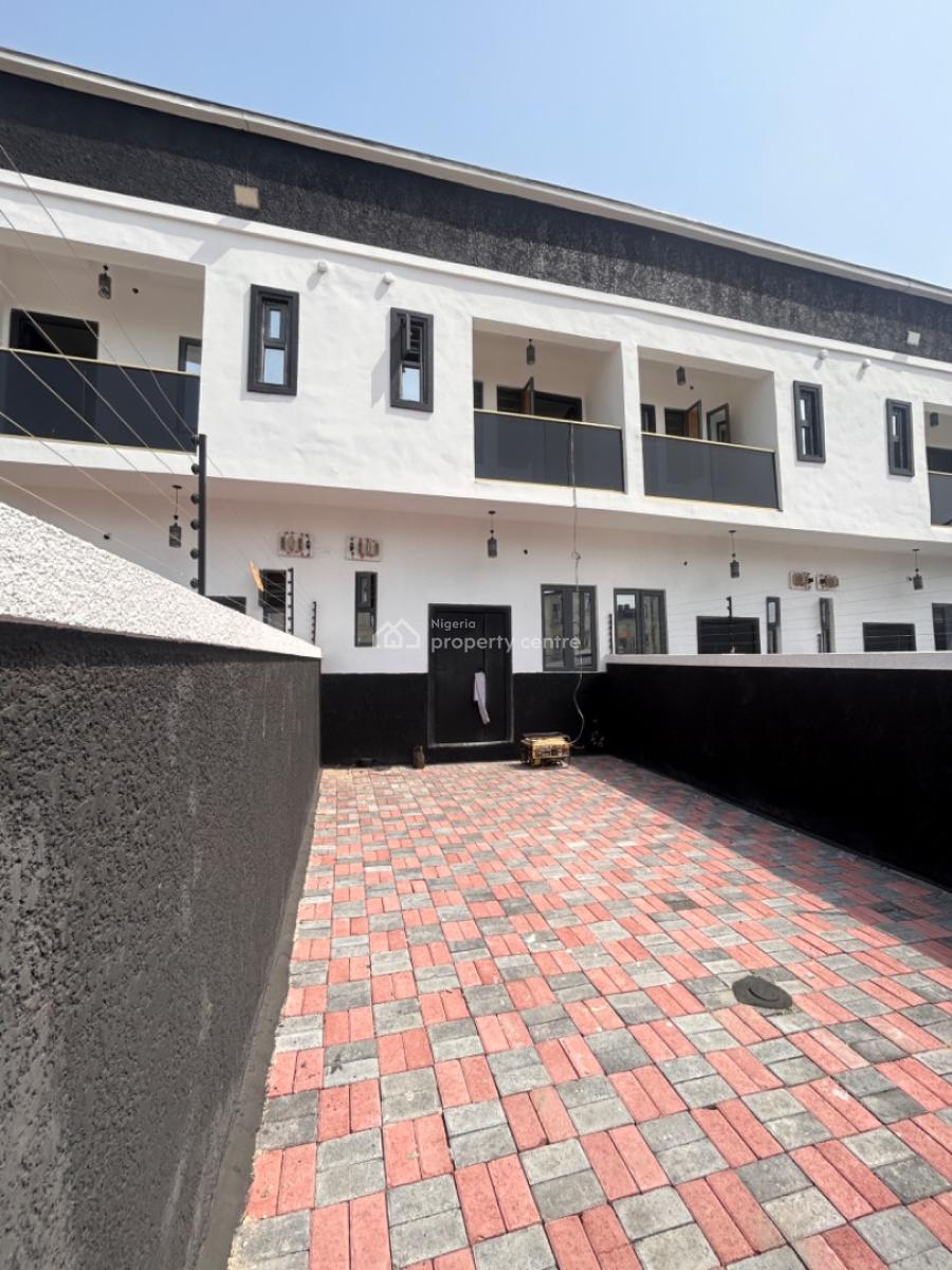 Newly Built 3 Bedroom Semidetached Self Compound, Sangotedo, Ajah, Lagos, Semi-detached Duplex for Rent