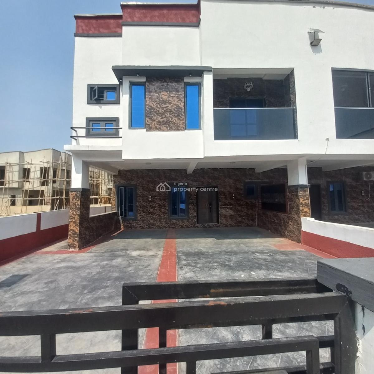Most Spacious 4 Bedroom Semi-detached Duplex with Bq, Chevron Toll Gate, Orchid Road, Lekki, Lagos, Semi-detached Duplex for Sale