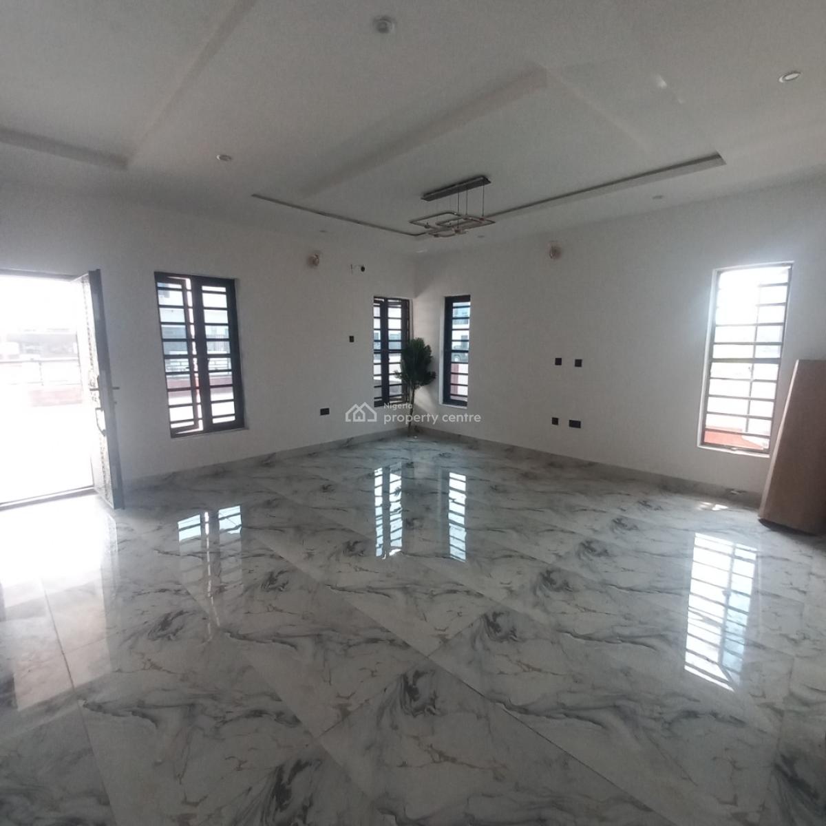 Most Spacious 4 Bedroom Semi-detached Duplex with Bq, Chevron Toll Gate, Orchid Road, Lekki, Lagos, Semi-detached Duplex for Sale