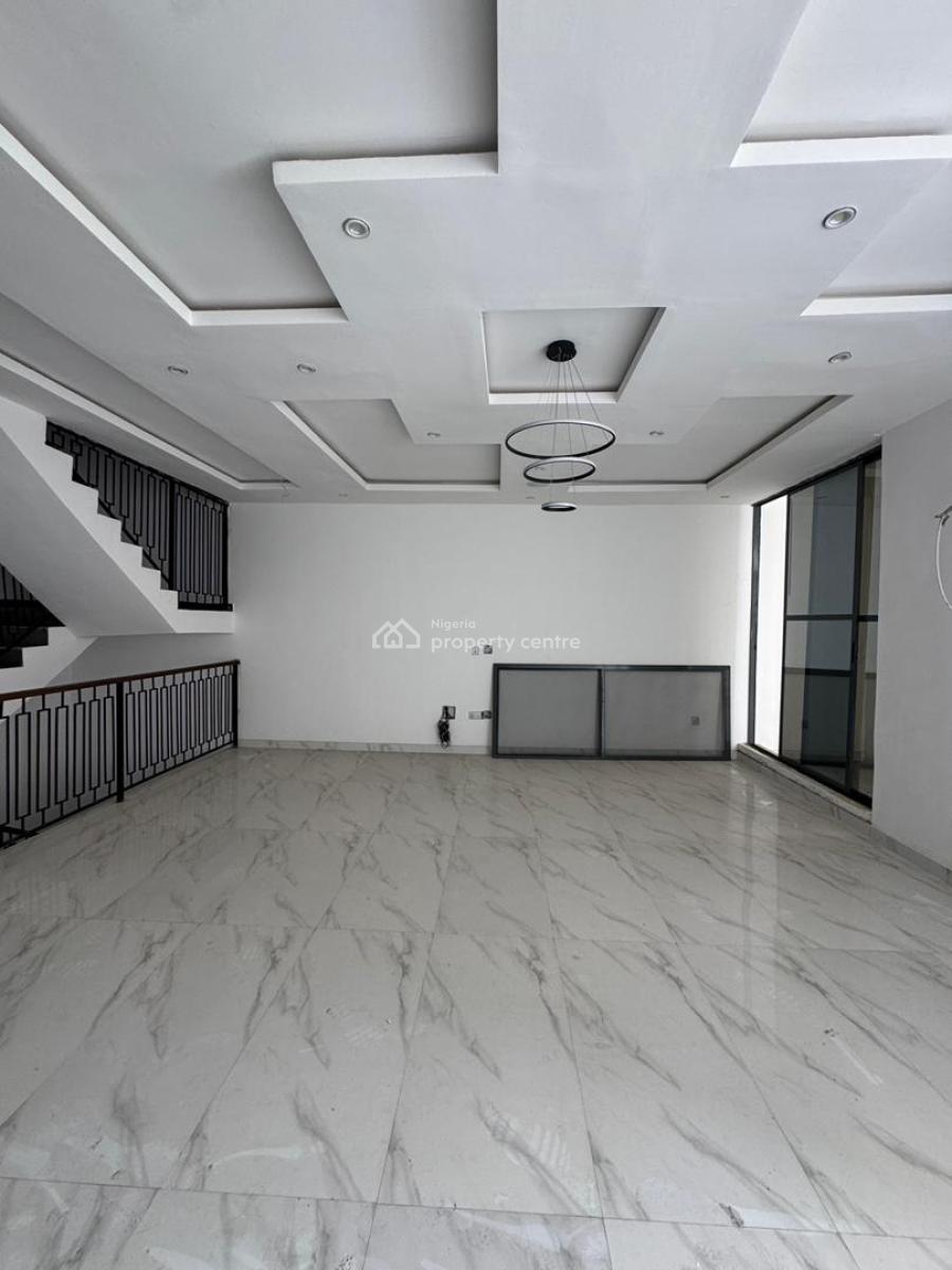 Newly Built 4 Bedroom Terrace Duplex with Bq, Chevron, Lekki, Lagos, Terraced Duplex for Sale