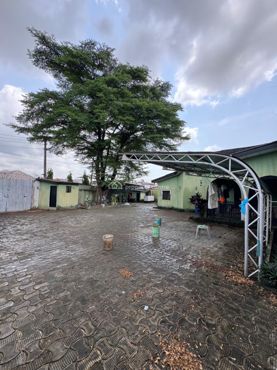 Spacious 5 Bedrooms Bungalow + 4 Units Bq Sitting on 2 Plots, Badore, Ajah, Lagos, Detached Bungalow for Sale