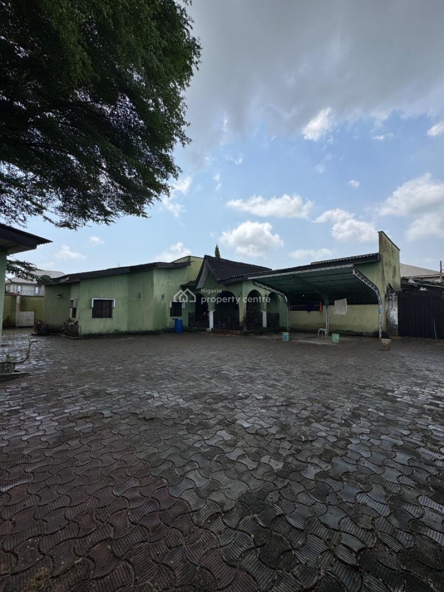 Spacious 5 Bedrooms Bungalow + 4 Units Bq Sitting on 2 Plots, Badore, Ajah, Lagos, Detached Bungalow for Sale