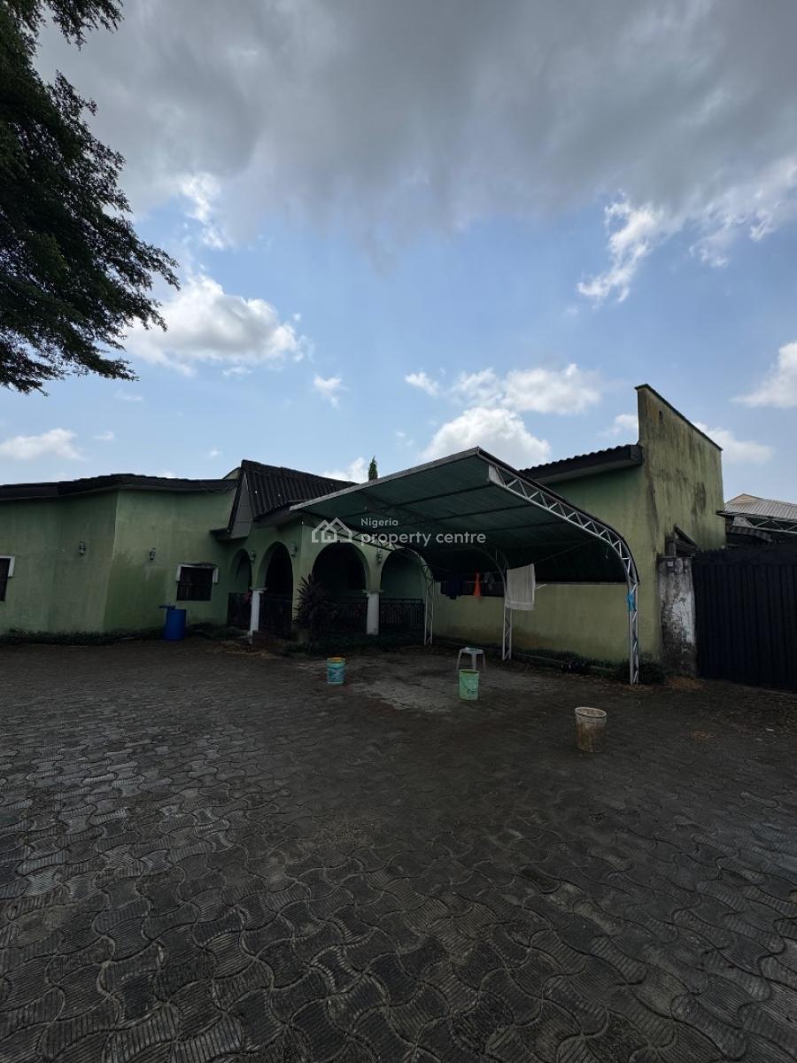 Spacious 5 Bedrooms Bungalow + 4 Units Bq Sitting on 2 Plots, Badore, Ajah, Lagos, Detached Bungalow for Sale