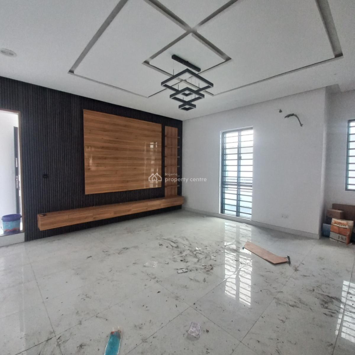 Gigantic 5 Bedroom Detached Duplex with Bq, Rooftop Terrace, Chevron Toll Gate, Orchid Road, Lekki, Lagos, Detached Duplex for Sale