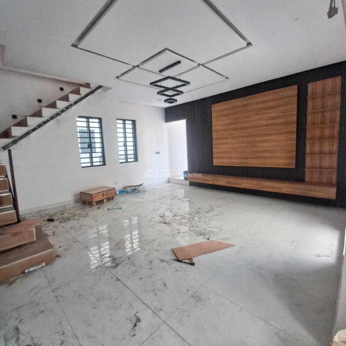 Gigantic 5 Bedroom Detached Duplex with Bq, Rooftop Terrace, Chevron Toll Gate, Orchid Road, Lekki, Lagos, Detached Duplex for Sale