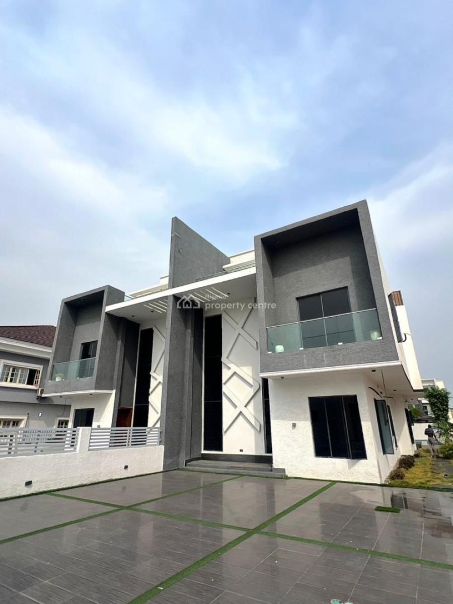Exquisite 5 Bedroom Semi Detached Home with Imported Finishes, Osapa London, Osapa, Lekki, Lagos, Semi-detached Duplex for Sale