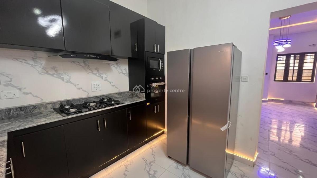 Elegant Well Furnished 2bedroom Terrace Duplex in a Secure Estate, Sangotedo, Ajah, Lagos, Terraced Duplex for Sale