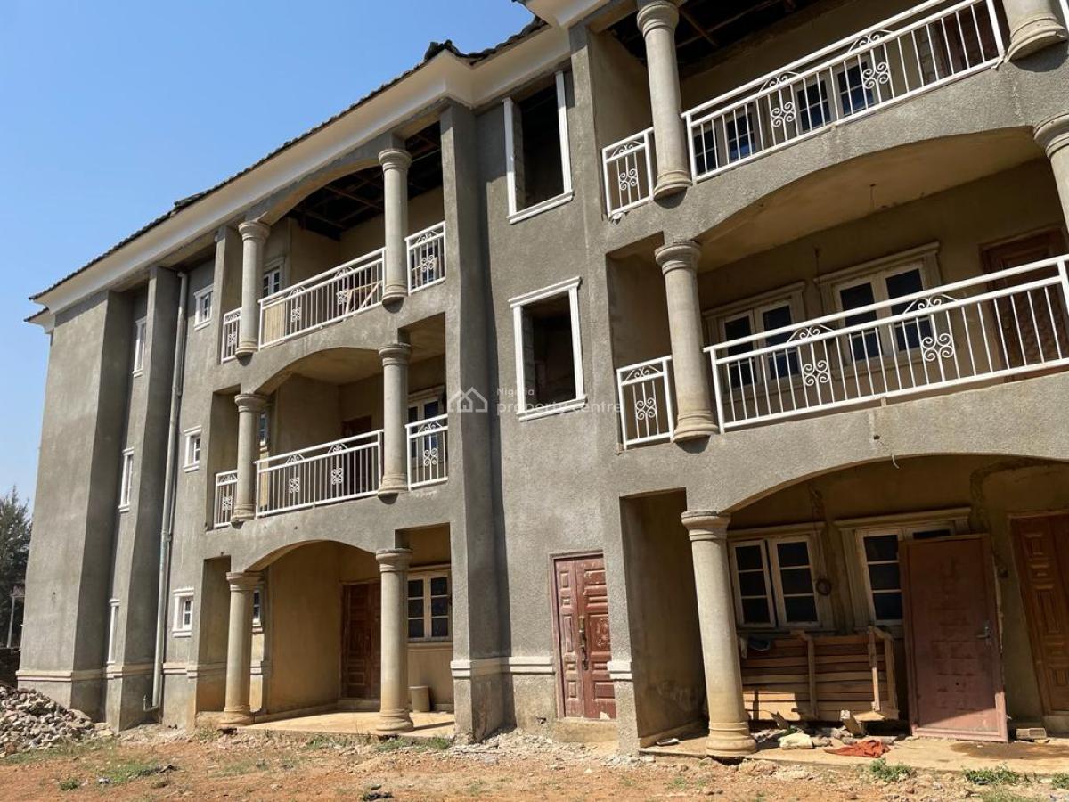 6 Units 3 Beroom Block of Flats at 90% Complettion, Within The American International School, Durumi, Abuja, Block of Flats for Sale