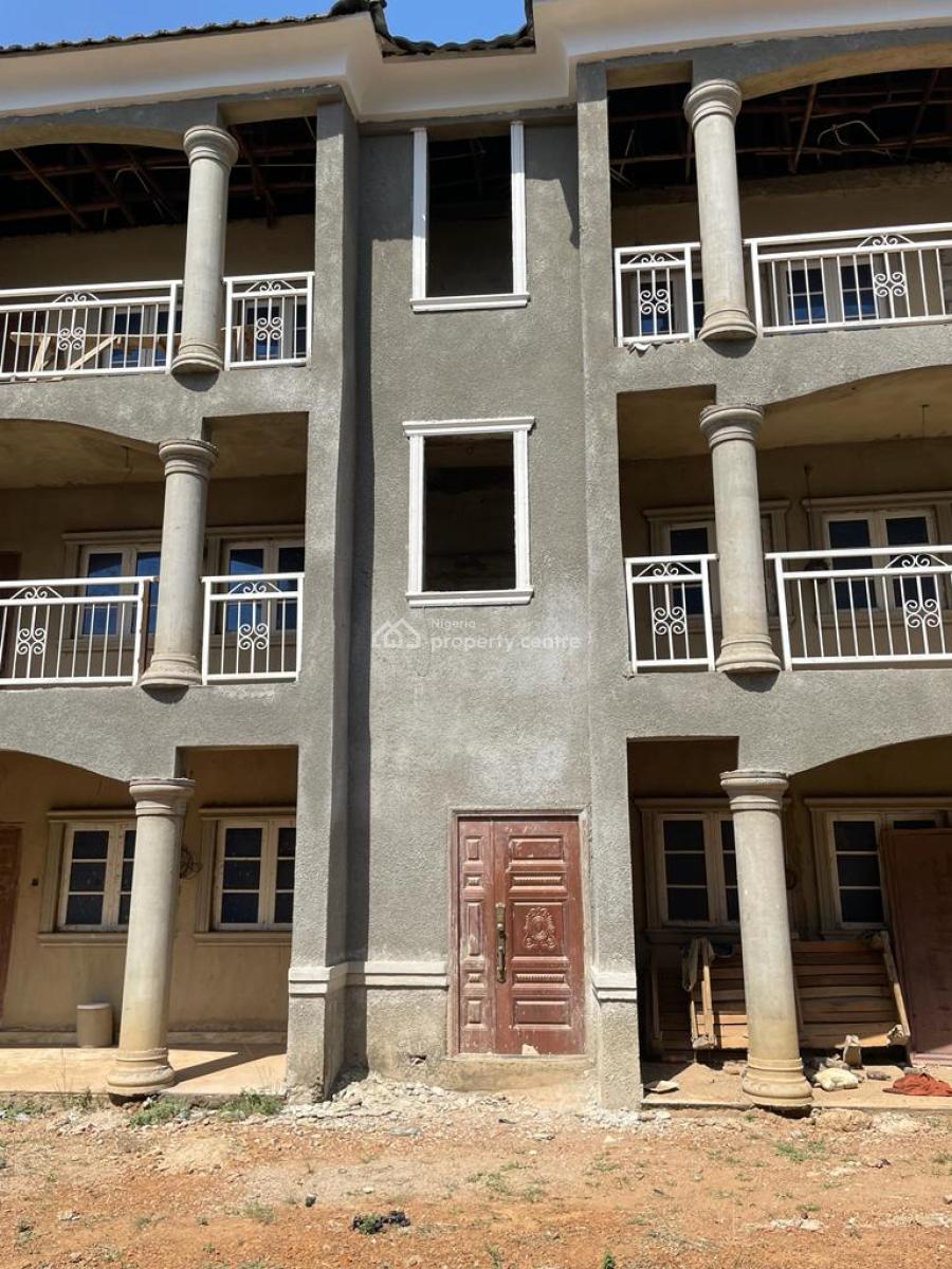 6 Units 3 Beroom Block of Flats at 90% Complettion, Within The American International School, Durumi, Abuja, Block of Flats for Sale