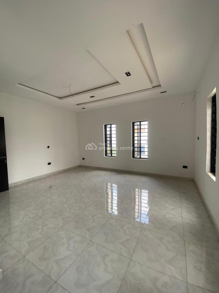 Exquisite 4 Bedroom Fully Detached Duplex with Bq in a Secure Estate, General Paint, Ajah, Lagos, Semi-detached Duplex for Sale