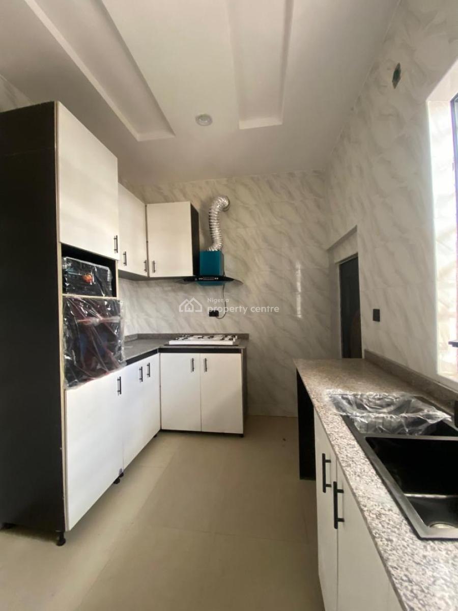 Exquisite 4 Bedroom Fully Detached Duplex with Bq in a Secure Estate, General Paint, Ajah, Lagos, Semi-detached Duplex for Sale