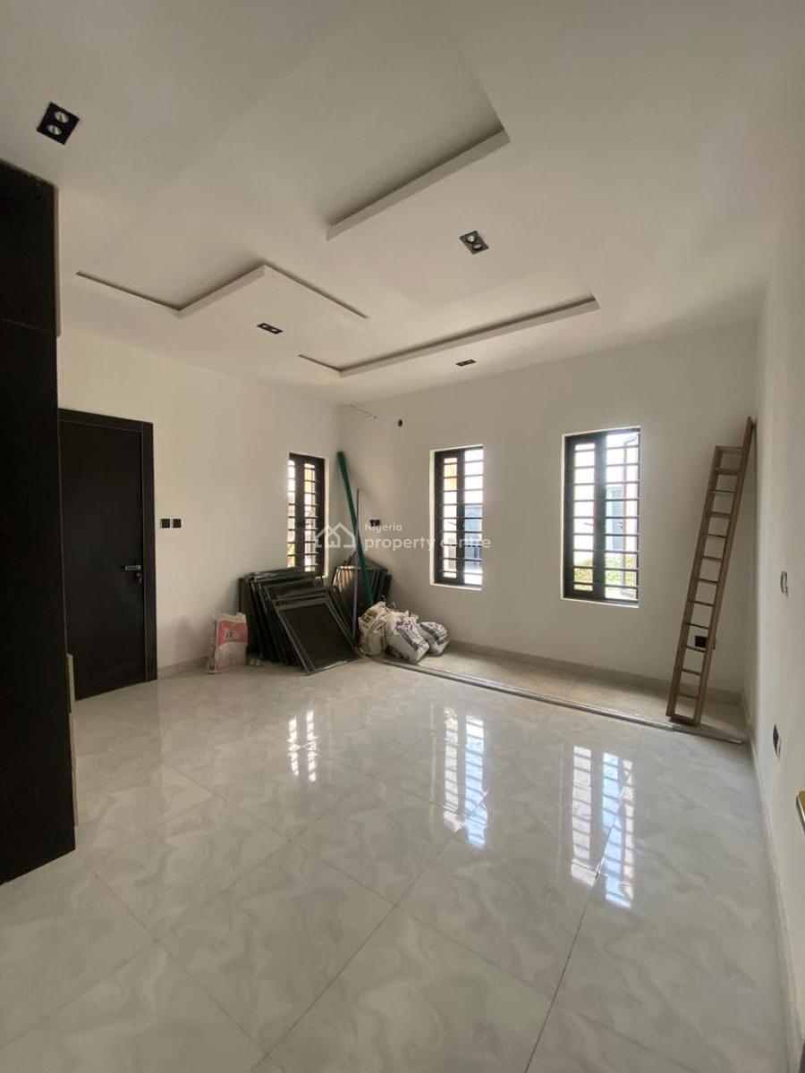 Exquisite 4 Bedroom Fully Detached Duplex with Bq in a Secure Estate, General Paint, Ajah, Lagos, Semi-detached Duplex for Sale